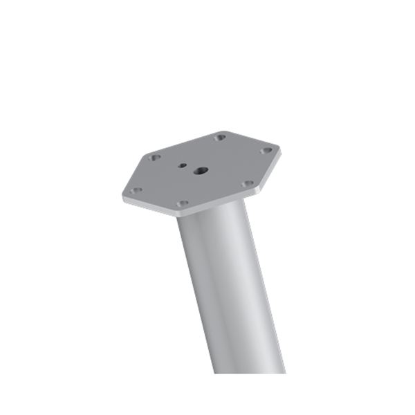 Platine hexagonale M16 76x5mm - Réf. 57301